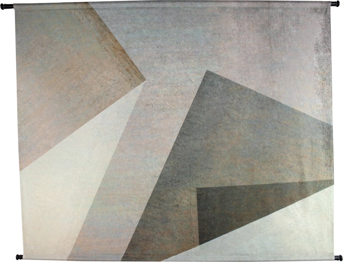Collezione HD da parete grafica grigia 110x3x146cm
