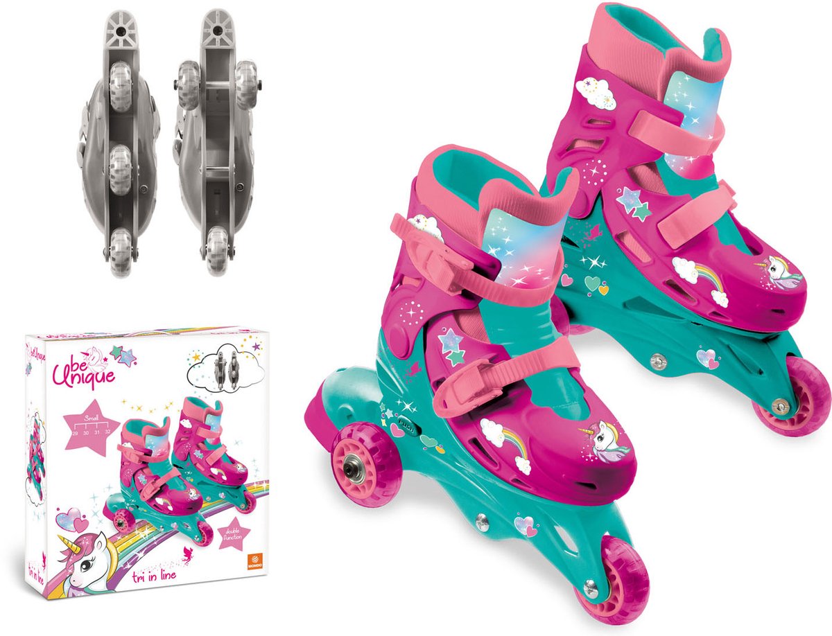 Mondo Kinder Skeelers Eenhoorn, size 29-32