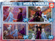 Educa - 4 puzzels - 50-80-100-150 stukjes - legpuzzel- disney frozen