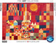 Eurographics - castello e sole [burg und sonne] - paul klee - 1000 pezzi 68×48 cm (l×a) - puzzle d'arte