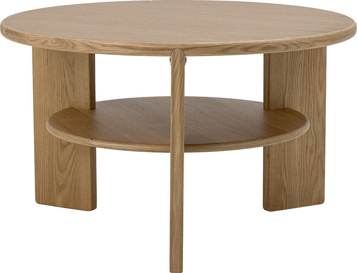 Bloomingville creative collection - lourdes salontafel - beige - eiken