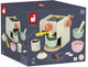 Janod - nonna lucida - macchina da caffè con 5 accessori