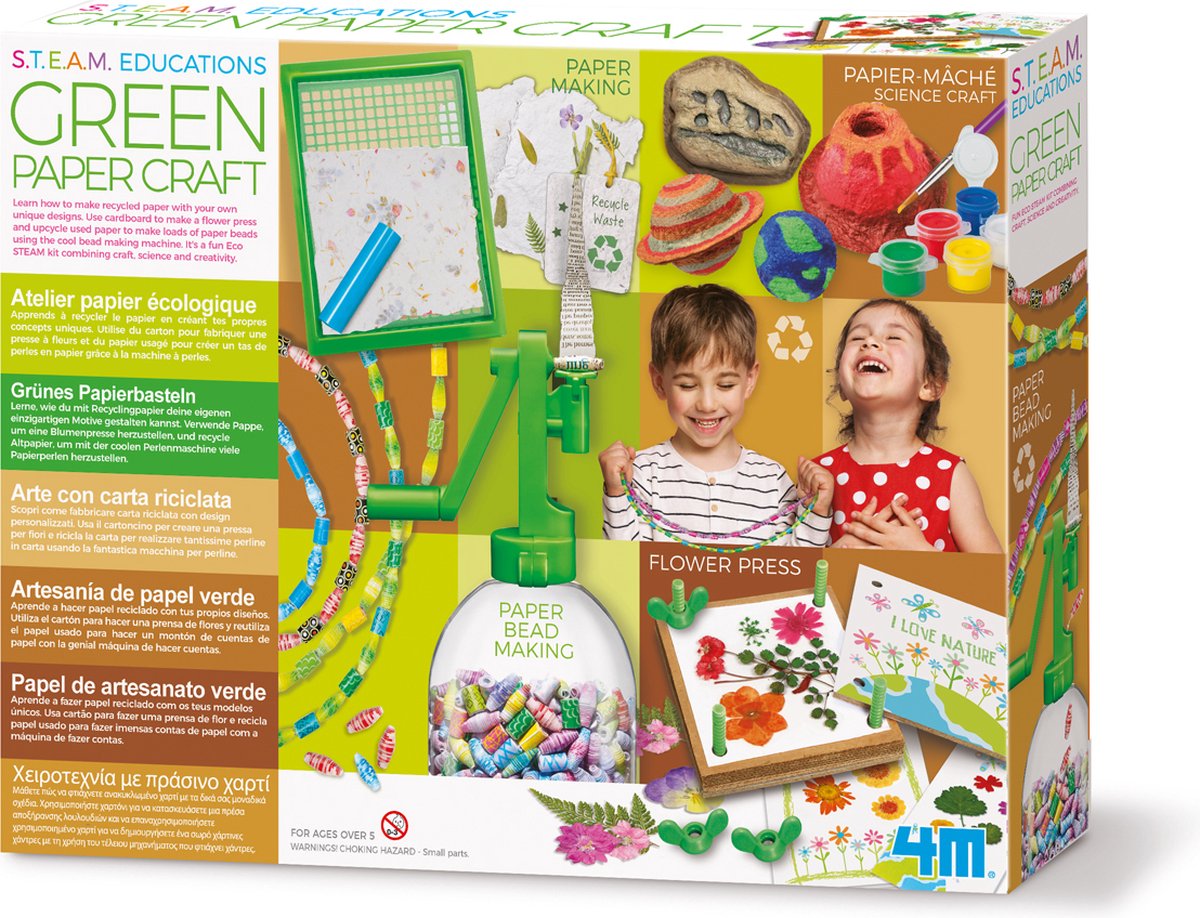 Vapor de 4 m - taller de papel ecológico