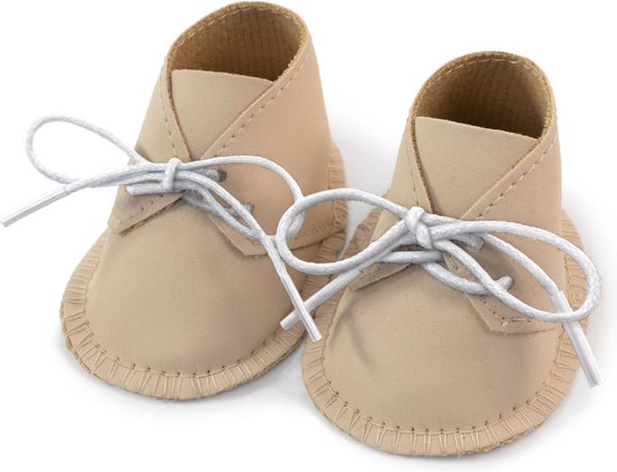 Bambole Miniland ml: scarpe per bambino/a 38 cm, beige, 3+
