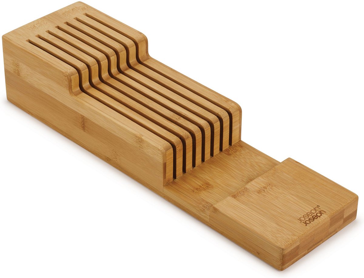 Joseph Joseph - drawerstore - organizer per coltelli - 2 strati - bambù - marrone