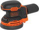 Black+decker 18v ​​levigatura eccentrica m. senza batteria e caricabatterie - bdcros18n-xj