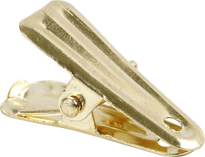 Mollette decorative Creativ Company, l: 27 mm, l: 14 mm, oro, 10 pezzi 1 scatola