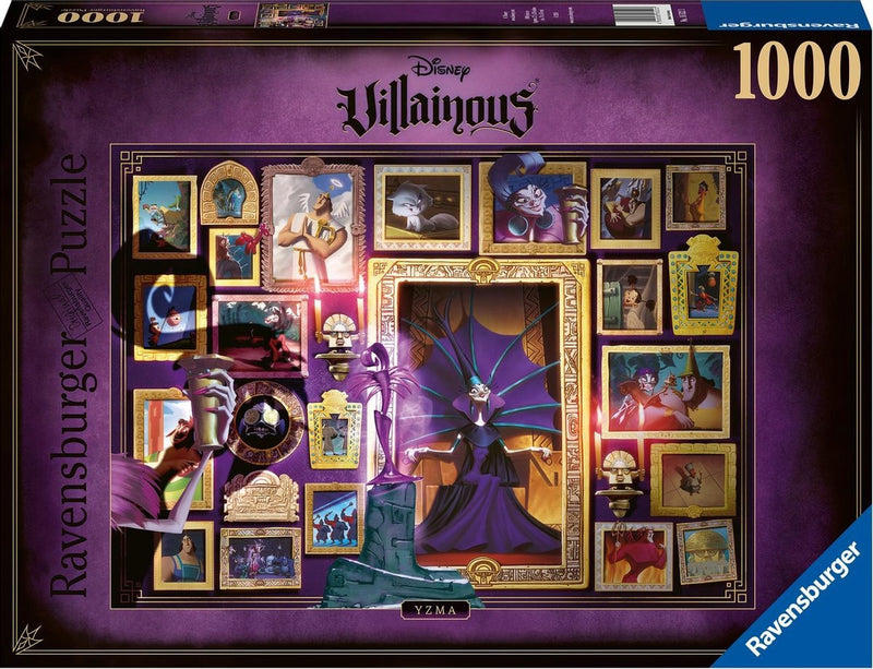 Ravensburger puzzle disney villainous: yzma - rompecabezas - 1000 piezas