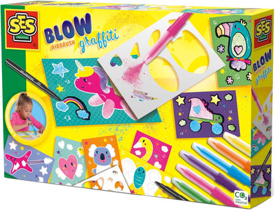 Ses blow airbrush graffiti