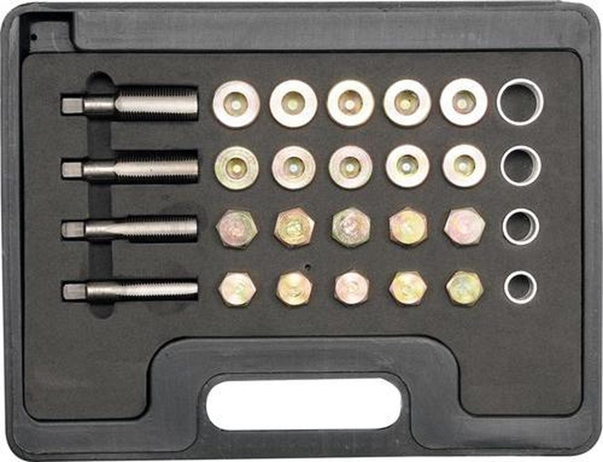Yato schroefdraad reparatieset olie aftapplug m13 - m20