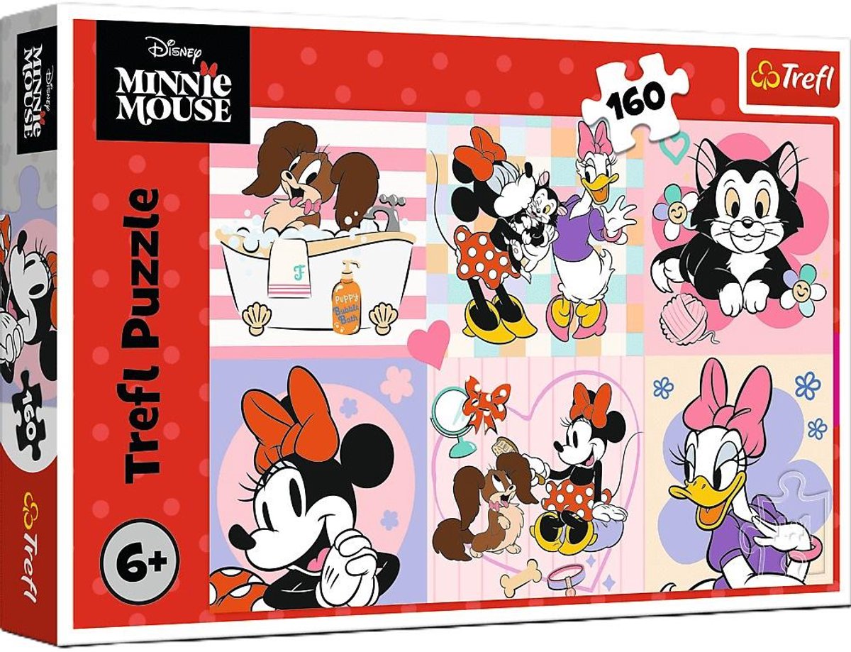 Puzzle Trefl colorato minnie day 160 - puzzle da 160 pezzi