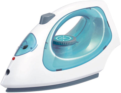 Toy iron blue white