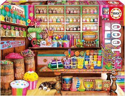 Educa borras - rompecabezas de 1000 piezas de tienda de dulces