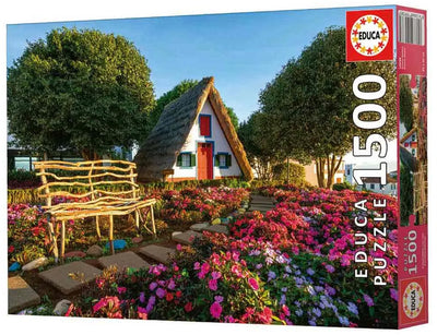 Educa - puzzle - 1500 pezzi - santana madeira