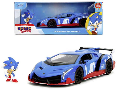 Jada toys jada sonic lamborghini veneno 1:24