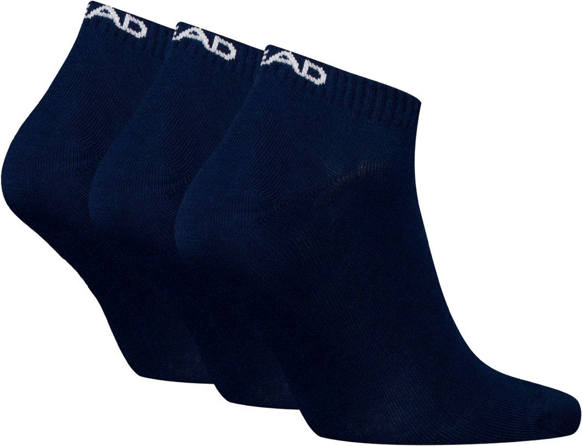 Head - unisex - alle sporten sneakersokken - training - 3 pack - maat 39-42