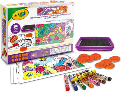 Crayola - kit de hobby - kit de estampar y colorear - set de manualidades para niños