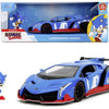 Jada giocattoli jada sonic lamborghini veneno 1:24