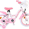 Bicicleta infantil hello kitty - niña - 14 pulgadas - rosa - dos frenos de mano