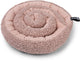 District 70 swirl – snuffelmat voor honden | stimuleert speurgedrag mentale activiteit - roze - ø 34 cm