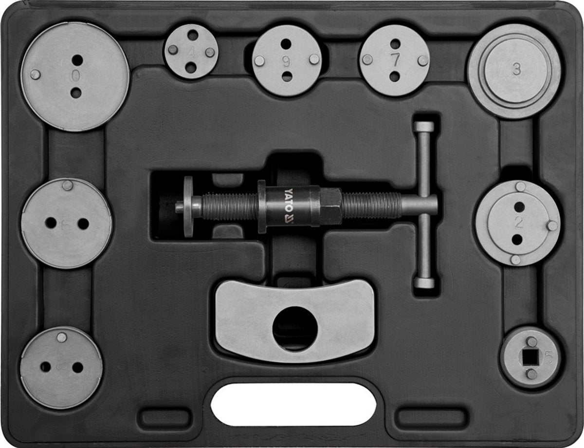 Yato - set separatori pinze freno manuali - 11 pezzi - adatto a diverse marche di auto