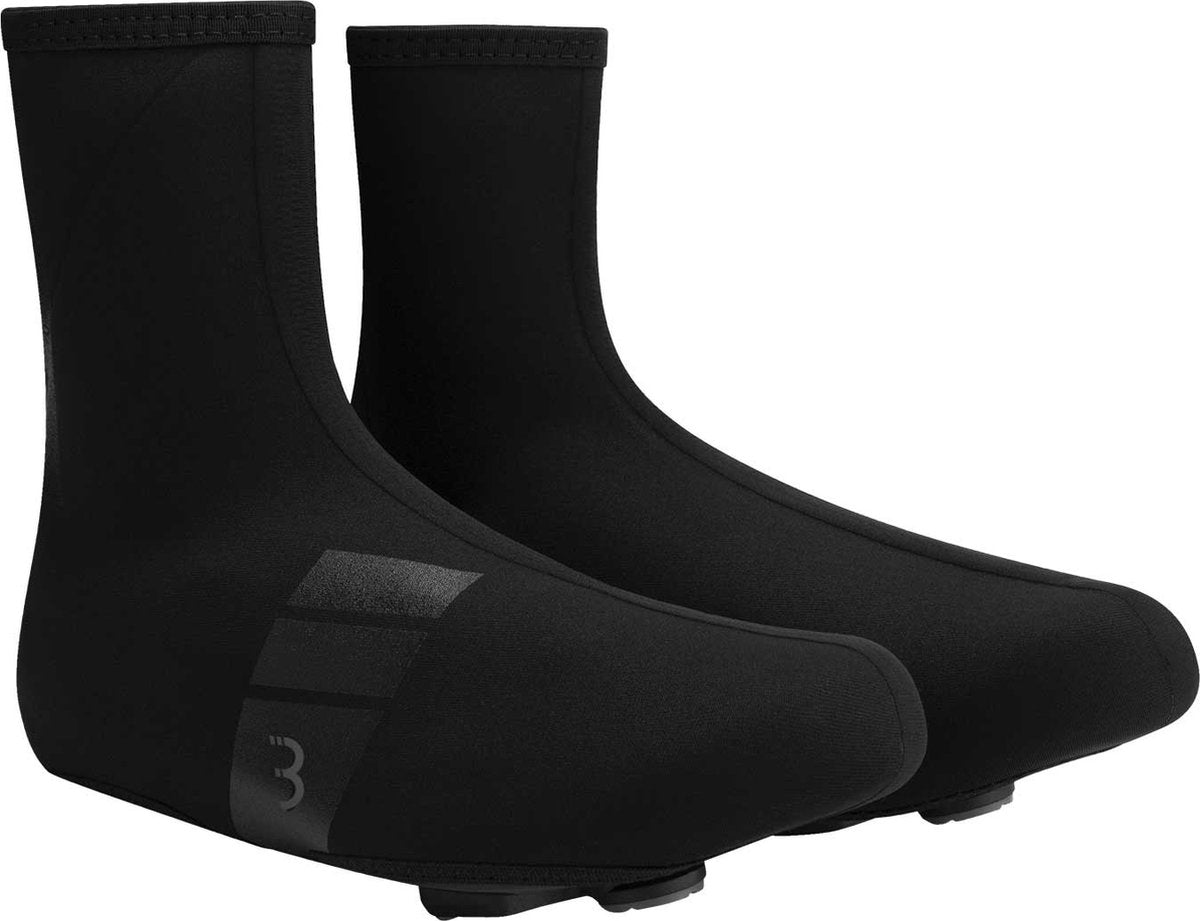 Bbb cycling heavy duty bicycle overshoes cycling mountain bike - bicycle overshoes - thermo and water-repellent - black - size 39 40 - bws-02b