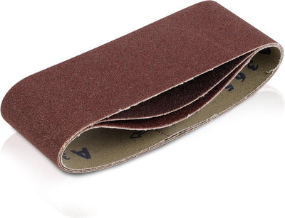 Kreator krt241005 sanding belt - 75 x 457 mm - grit: 80 - 3 pieces