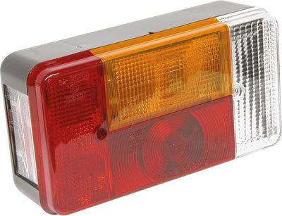 Carpoint rear light right 5 functions 12v 19 cm red white yellow
