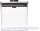 Oxo - bote de almacenamiento de acero pop - rectangular - bajo - 1,6 litros