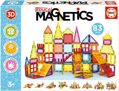 Educa - magnetici - piastrelle magnetiche - pannelli magnetici - piastrelle magnetiche - 83 pezzi