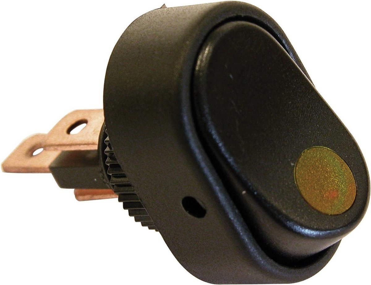 Interruptor Carpoint con LED amarillo