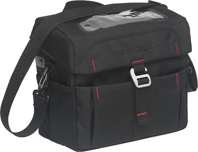 Bolsa del manillar de Vigo: bolsa de manillar deportiva, impermeable, reforzada, reflectante, negra