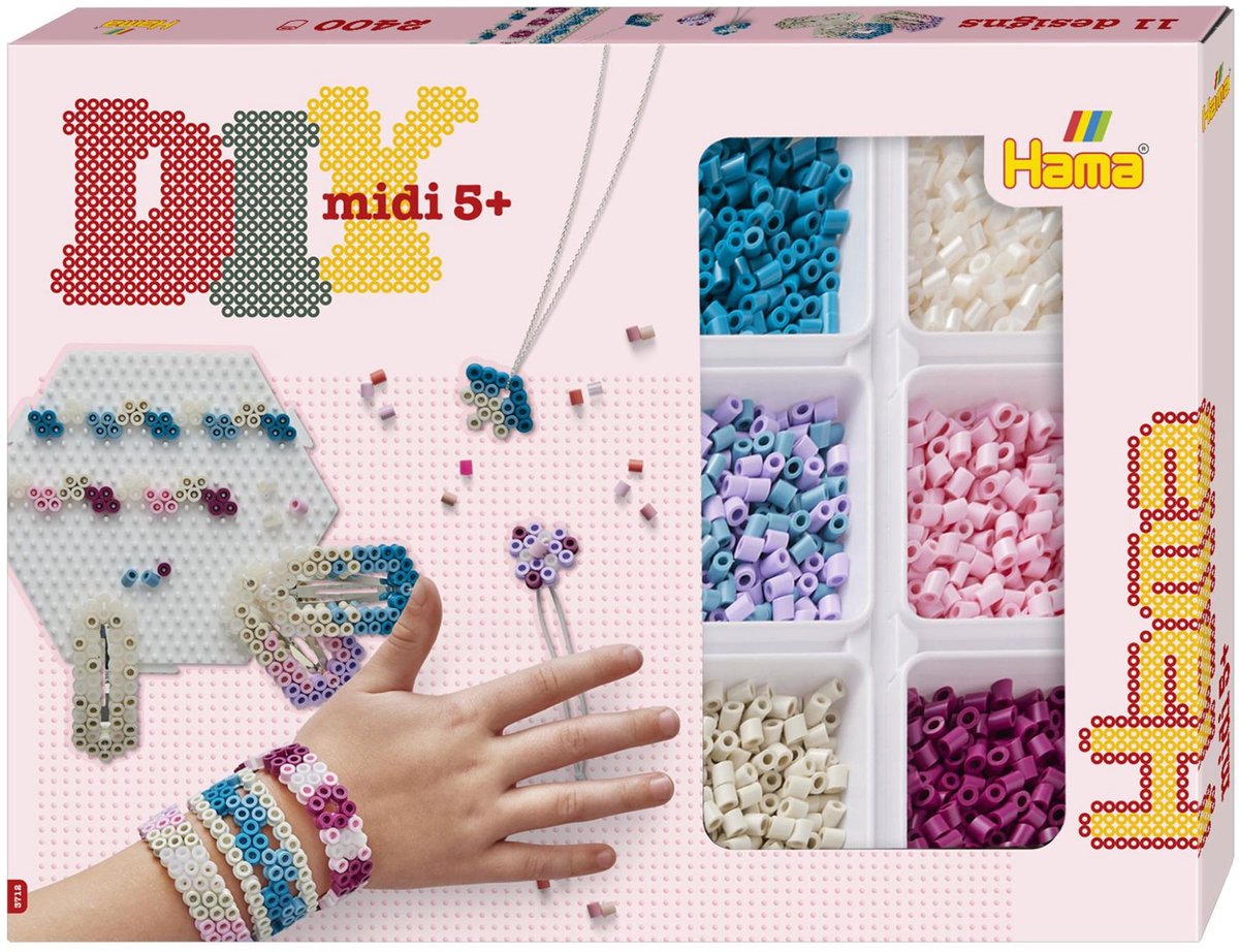 Hama Iron Bead Set Activity Box 11 Designs (2400st.)