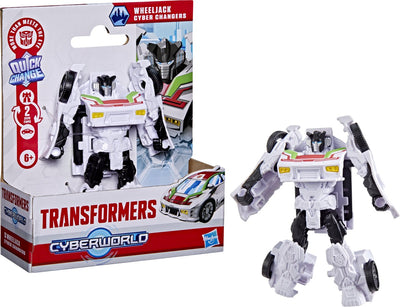 Transformers cyberworld cyber changers wheeljack - action figure 10cm