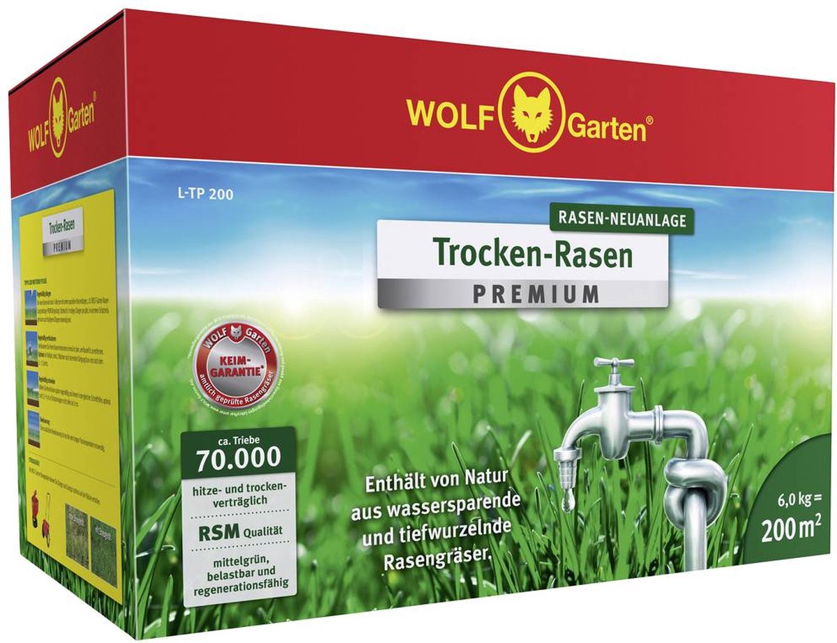 Wolf-garten 3824650 - droge gras premium l-tp 200 1 stuk(s)
