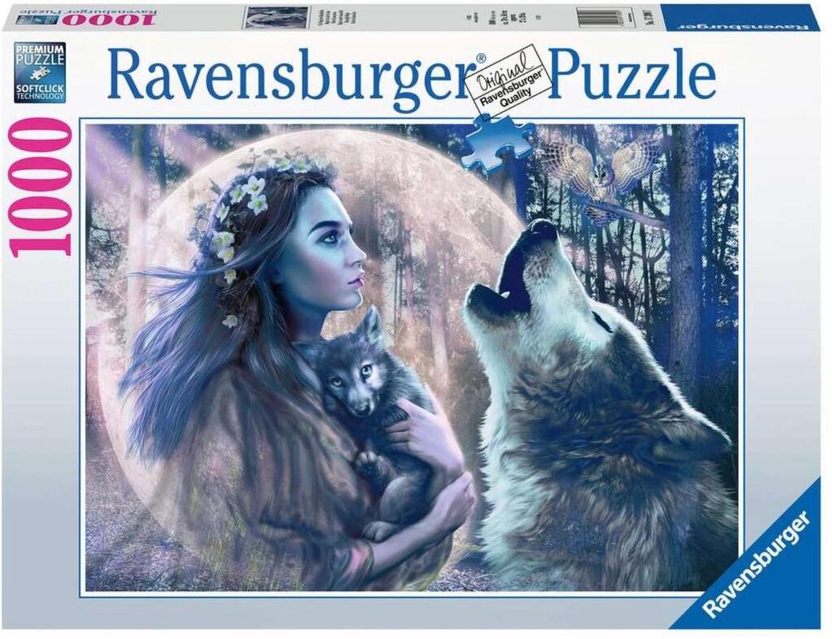Ravensburger jigsaw puzzle magic of the moonlight, 1000st.