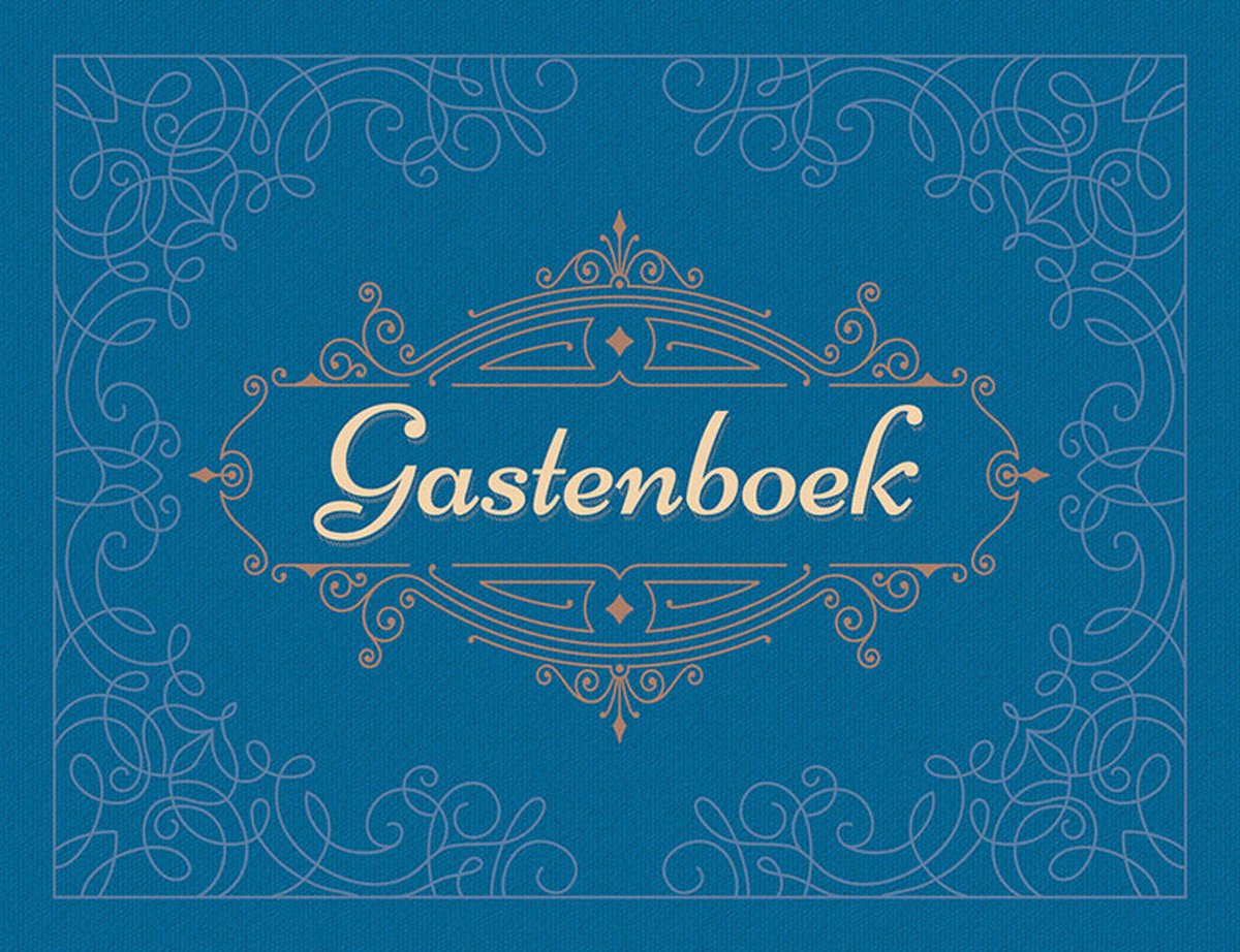 Deltas gastenboek (blauw)