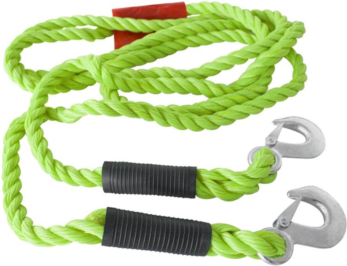 Robusto cavo da traino Proplus - 5000 kg - verde - durevole e affidabile