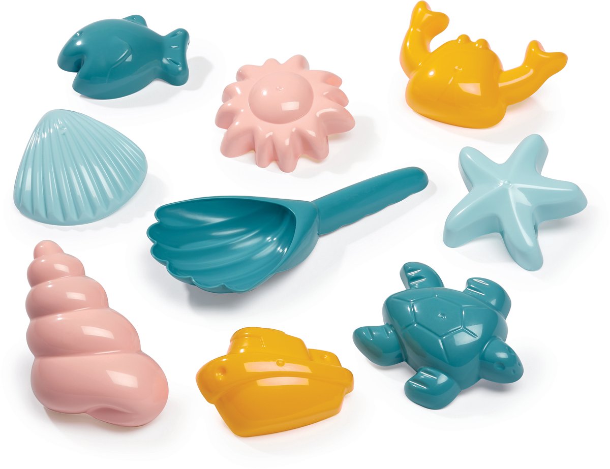 Forme di sabbia con shell ecoffier con scoop, 9dlg.