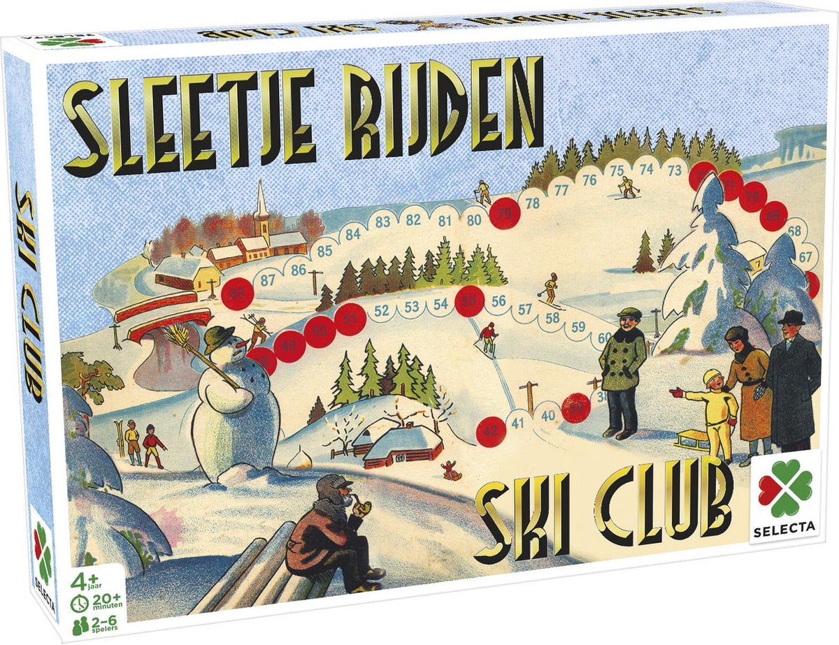 SelectA Board Game Game Da allora - Scivolo di nevischi club