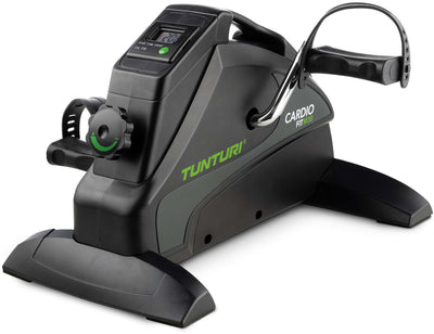 Tunturi cardio fit m30 stoelfiets - hometrainer - met lcd monitor - fietstrainer met instelbare weerstand - bureaufiets