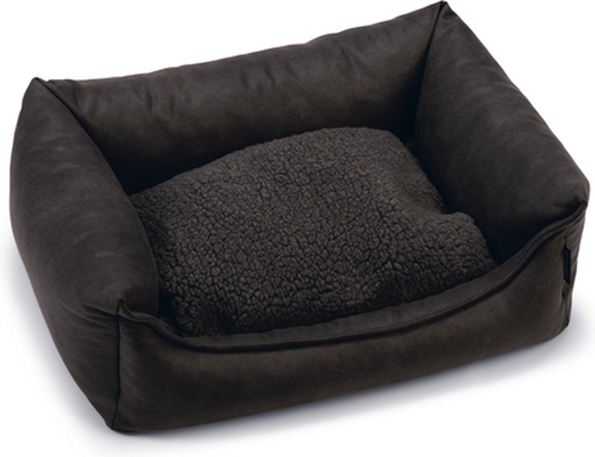 Beeztees uma - cuccia ortopedica per cani - antracite - 60x40x20 cm