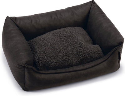 Beeztees uma - cama ortopédica para perros - antracita - 60x40x20 cm