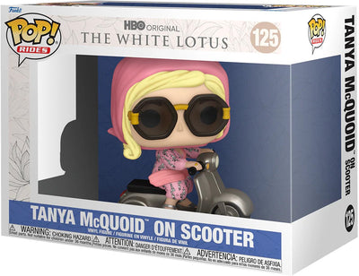 ¡Funko el loto blanco pop! figura de vinilo paseos tanya en scooter 15 cm pop! figura