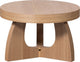 Mesa auxiliar Woood tala - chapa mdf - natural - 35x55x55