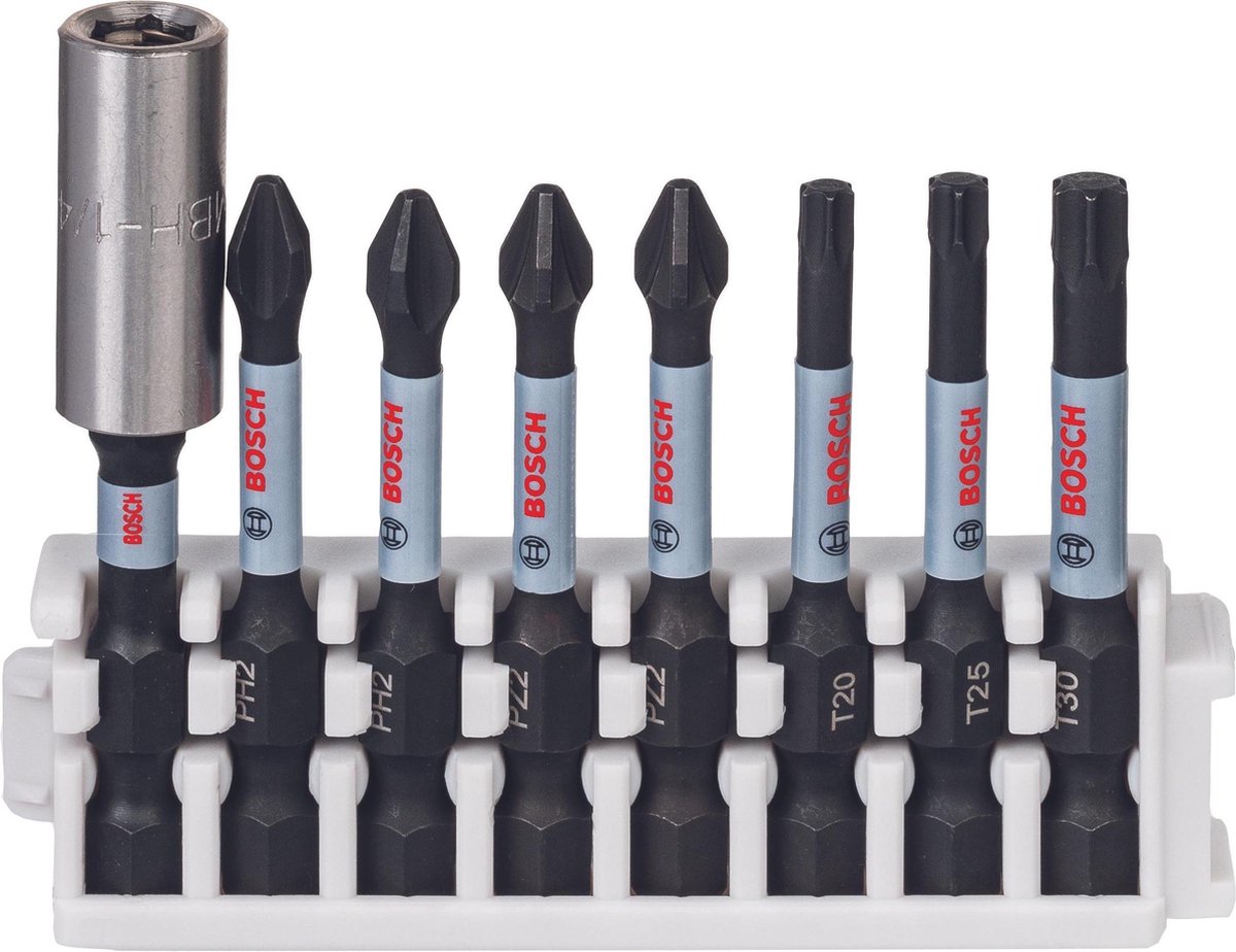 Imp bosch accessories 8-piece act control bit set - 2608522326 - 2608522326