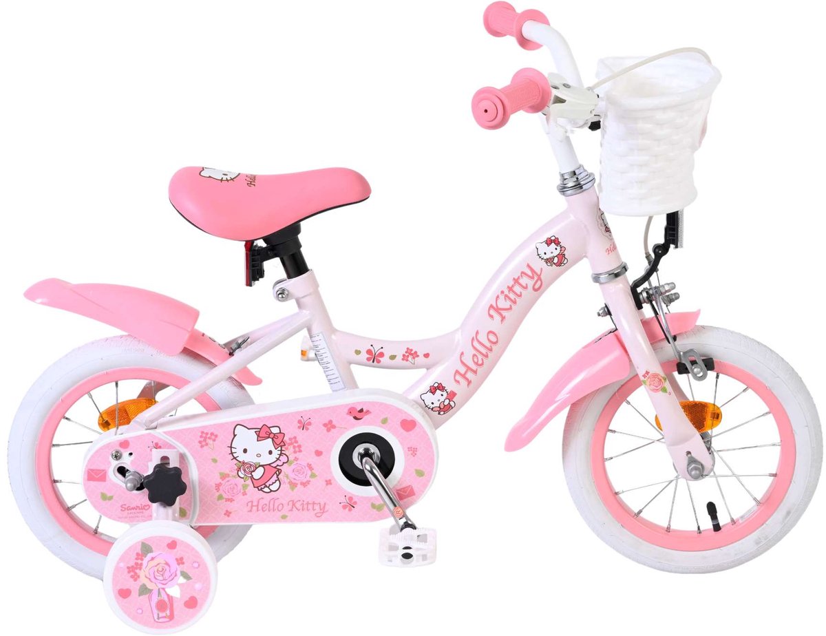 Volare hello kitty children's bicycle - girls - 12 inch - pink
