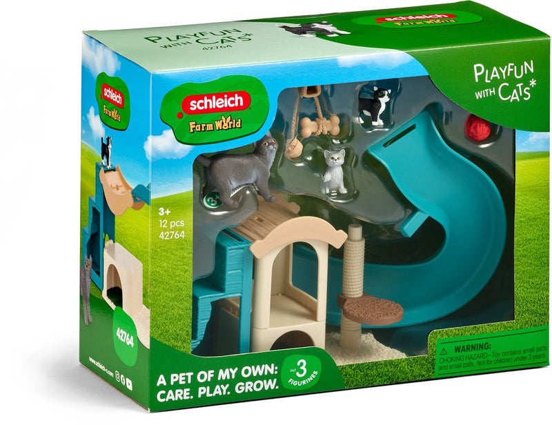 Schleich farm world speelplezier voor katten 42764