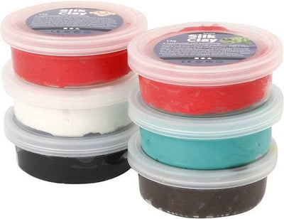 Silk clay ®, pittura natalizia, 6x14 gr 1 scatola