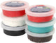 Silk clay ®, pittura natalizia, 6x14 gr 1 scatola